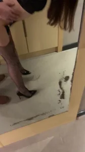 对镜子输出狗